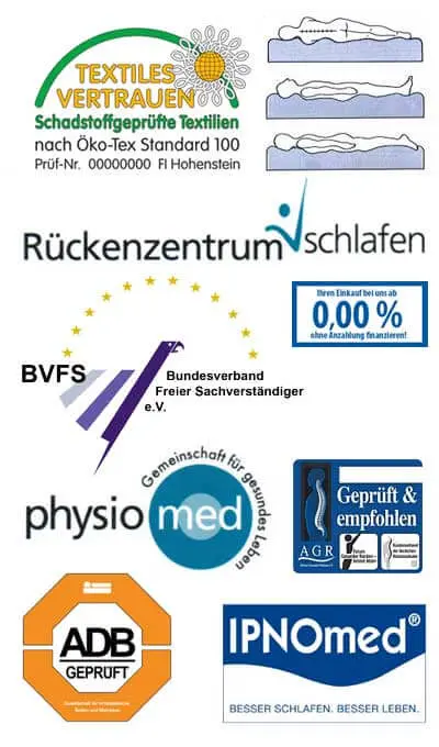 BESTBED ist vielfach ausgezeichnet, um Ihren optimalen Schlaf zu gewährleisten BESTBED ist vielfach ausgezeichnet, um Ihren optimalen Schlaf zu gewährleisten