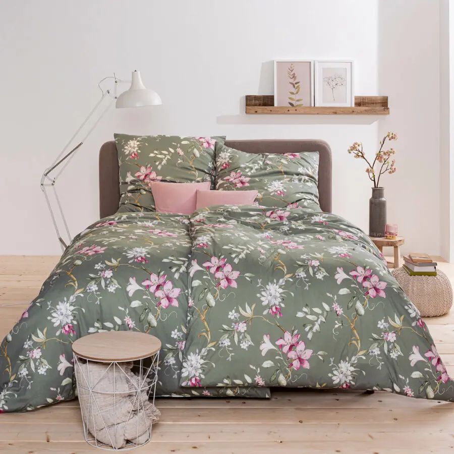 Bettwäsche Lilliana Oliv 6380 540 Bettwäsche Lilliana Oliv 6380 540