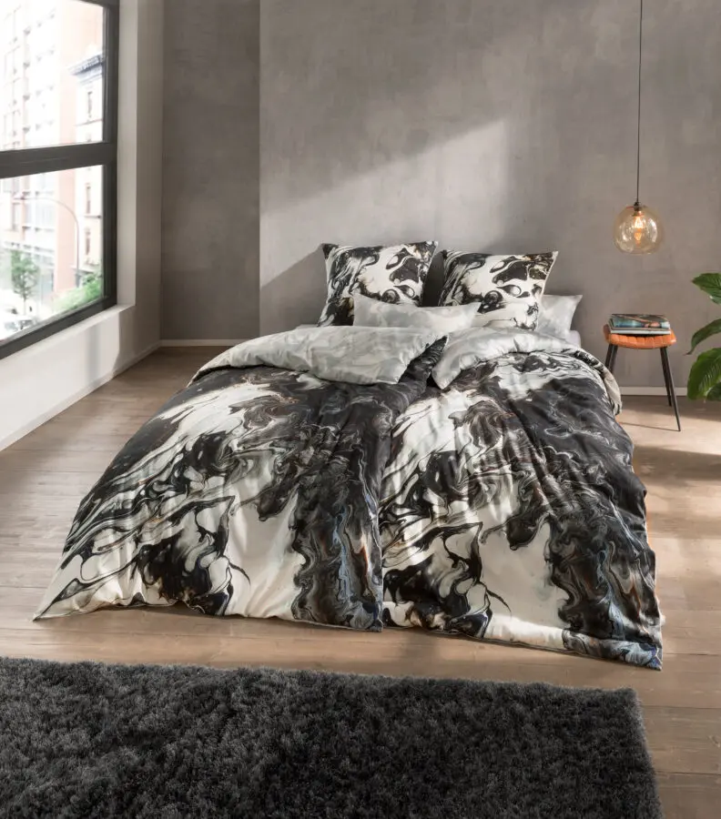 Bettwäsche Odin Schiefer 7277 905 Bettwäsche Odin Schiefer 7277 905