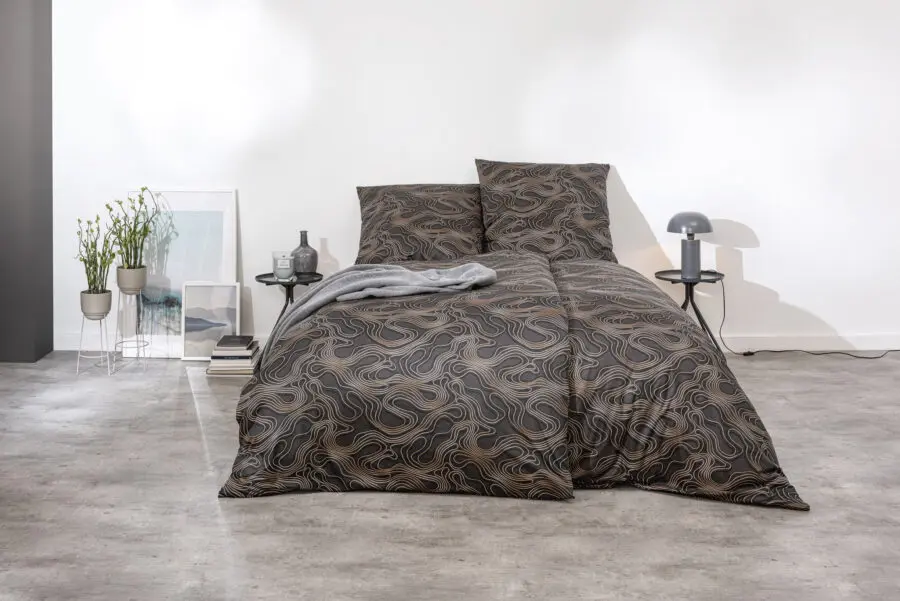 Estella Bettwaesche Marico 6974 920 anthrazit Estella Bettwaesche Marico 6974 920 anthrazit