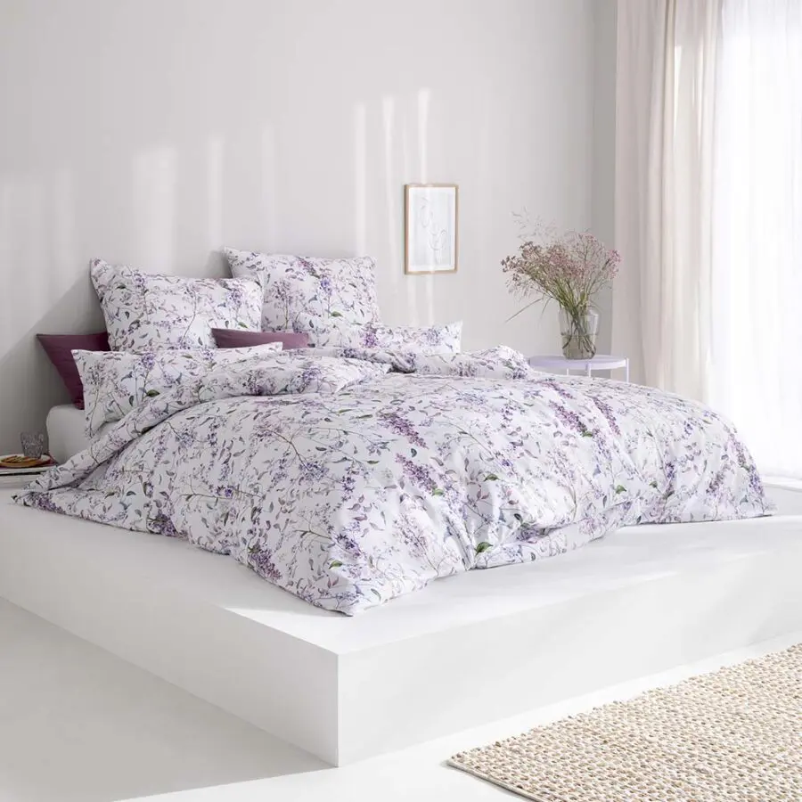 Estella bettwaesche sybille 7917 020 lilac
