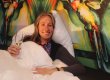 BESTBED Designer Bett mit Kunst Kopfteil von Joe Muczka